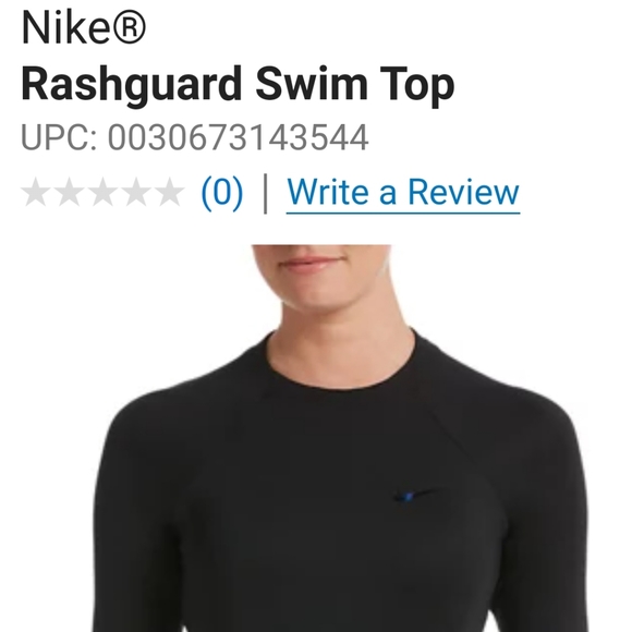 🆕️ Nike Rashguard Swim Top - Picture 2 of 11